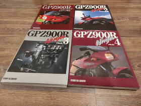 Kawasaki GPZ900R speciál vydání 1,2,3,4 japonského časopisu - 1