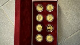 Zlaté mince sada au 999,9