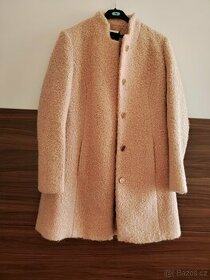 Nový dámský béžový zimní kabátek zn. Orsay, vel. 38 - 1