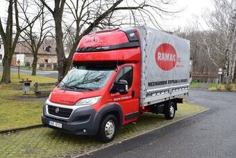 Fiat Ducato 3.0, 2016, 180k, valník, plachtová dodávka