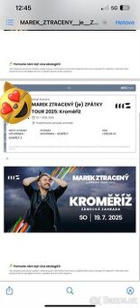 Marek Ztracený 19.7.2025 Podzámecká zahrada Kroměříž