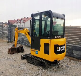 Minibagr JCB 15C-1, rok 2019, 800 mth, 3x lžíce