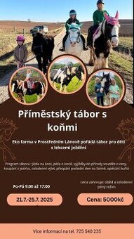 Příměstský tábor s koňmi
