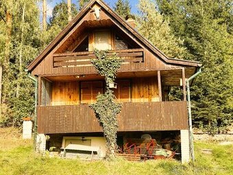 Chata pro 6 osob, vl. poz.379 m2, Svépravice, okr. Pelhřimov