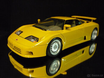 Bugatti EB110 žluté Bburago 1/18 - 1
