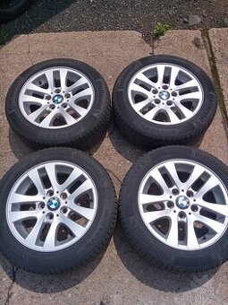 Alu kola BMW 5x120, IS 34 vč. pneu 205/55 R 16