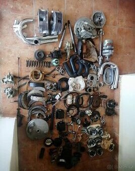 Lanko plynu spojky brzdy předstihu Dnepr Ural M72 k750