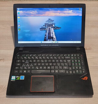 Asus ROG,i7-7700HQ 4/8x 3,80GHz, 16GB DDR4, 256+512GB SSD,4G