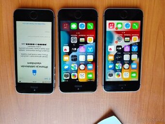 3x iPhone SE 1 generace