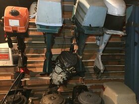 Lodní motory ,2T motor ,příslušenství - 1