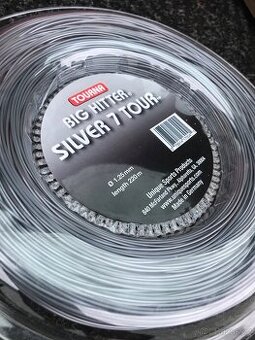 Tenisovy vyplet Tourna Big Hitter Silver 7 Tour