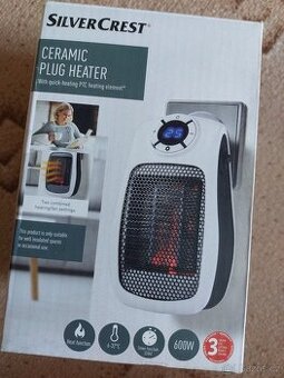 Teplovzdušný ventilátor do zásuvky