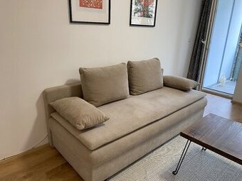 Rozkládací sedačka s úložným prostorem