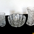 Mísa+váza+vázička z olov.brouš.křišťálu