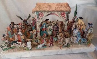 Betlém papírový staročeský, 47 postav