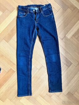 Džíny H&M s regulací v pase vel. 152