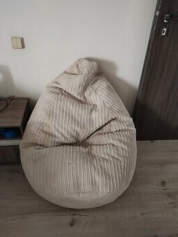 Sedací vak - hruška zn. Loungepug Velká Británie