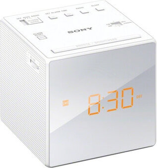 NOVÝ, NEROZBALENÝ, hodiny a rádiobudík Sony ICF-C1