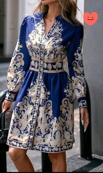 Krásné košilové šaty vel. M