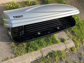 THULE ATLANTIS 780 STŘEŠNÍ BOX,RAKEV,STŘÍBRNÝ,RYCHLOUPÍNÁNÍ