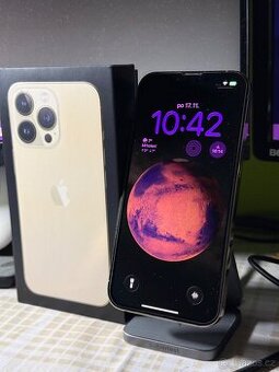 iPhone 13 Pro 128 GB, barva zlatá, záruka