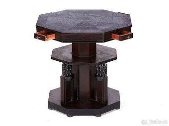 Secesní karetní stůl, stolek 1925