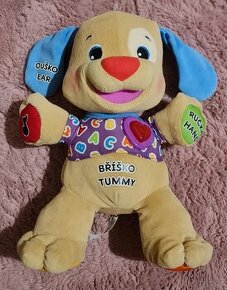 interaktivní pejsek zn. Fisher-Price ČJ/AJ (6+ měs.)