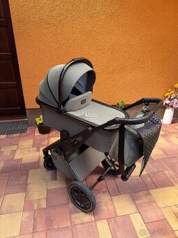 MOON Kombinovaný kočárek ROCCA EDITION+ 2023, Moss green