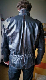 Pán kvalitní kožená bunda vel. L, pravá kůže, zánovní, 2700