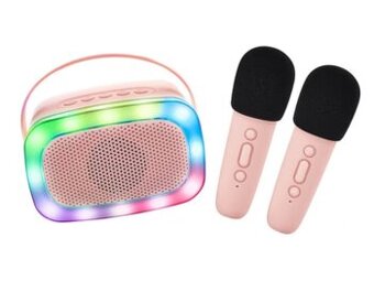 Karaoke párty set se dvěma mikrofony