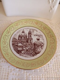 Retro dezertní talířek