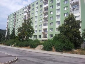 Pronájem bytu 1+1, 5.patro, na Březenecké, Chomutov