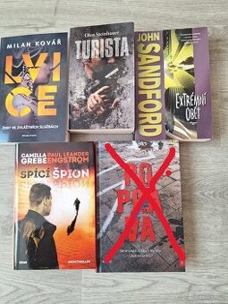 Různí kriminální příběhy - cena za kus 30 Kč