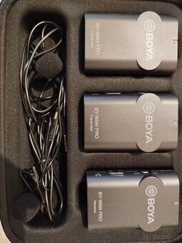 Bezdrátové klopové mikrofony BOYA BY-WM4 PRO