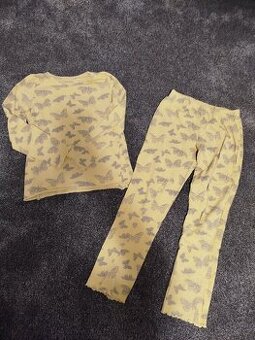 dívčí pyžamo Reserved motýlci 146/152 - 1