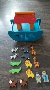 Dřevěná vkládačka