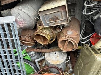 Pozinkované vaničky , konve, soudky