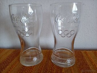 Sběratelská sklenice Coca-Cola - 2 kusy