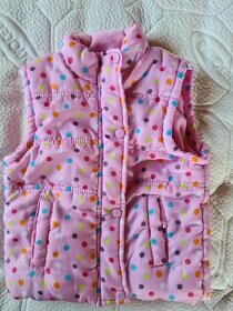 Dětské vesty vel.86/92, 98, 116