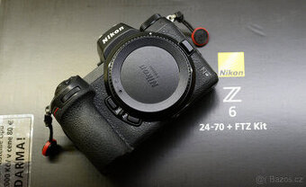 Nikon Z6 + 64GB XQD Sony + čtečka