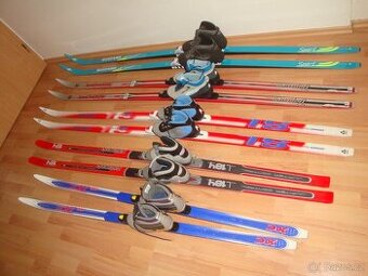 Komplet Běžky + boty - vázání Rottefella NNN - šupiny