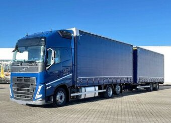 VolvoFH 460 6x2 - velkoobjemová tandemová souprava průjezdná