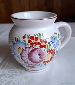 Chodská keramika - velký hrnek