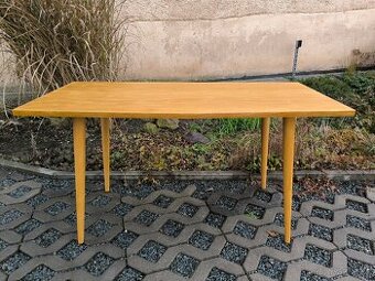 Retro konferenční stolek Brusel 60. léta, Renovace