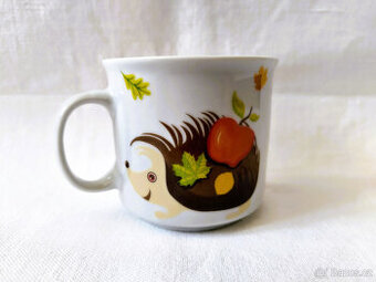 Nový dětský keramický hrníček; objem 210ml