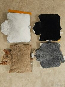 Plyšové zvířecí polštářky
