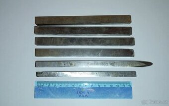 NÁSTROJOVÁ OCEL, 6 Ks, RADECO, cena za vše