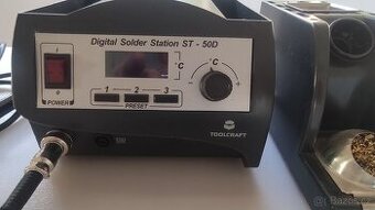 Digitální pájecí stanice Toolcraft ST50-D, 50 W