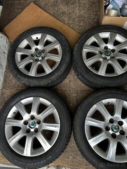 Letní sada alu kol Škoda Fabia 2 - 195/55 R15