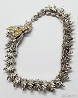 Pánský náramek ve stylu draka